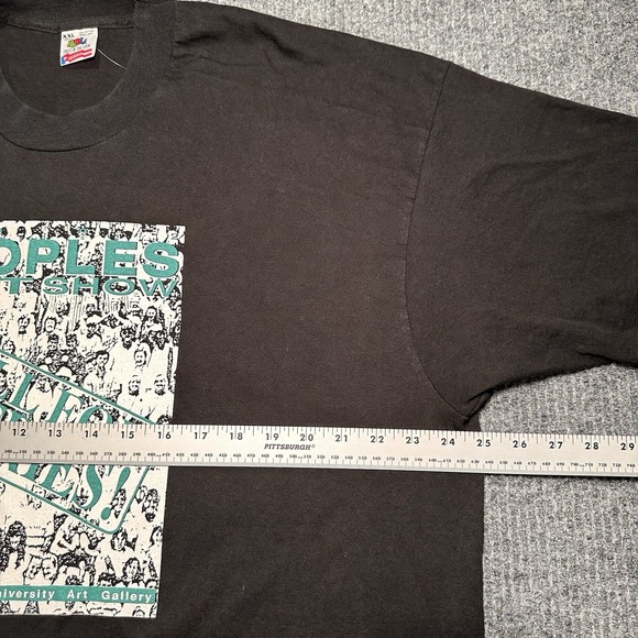 1992 CLEVELAND STATE UNIVERSITY ART GALLERY PEOPLES ART SHOW SHIRT LARGE VINTAGE - Picture 5 of 10
